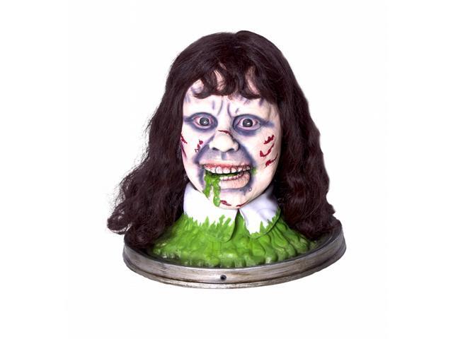 Exorcist Rotating Head Platter w//Light Up Eyes Moving Mouth /& Audio