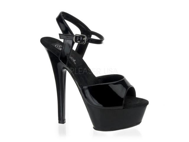 black strappy heels size 12