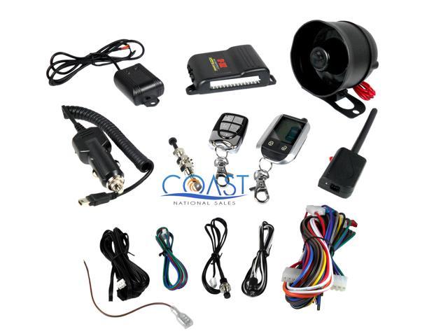 Avital 3305L 2-Way Lcd Security System Keyless Entry//Vehicle Security System