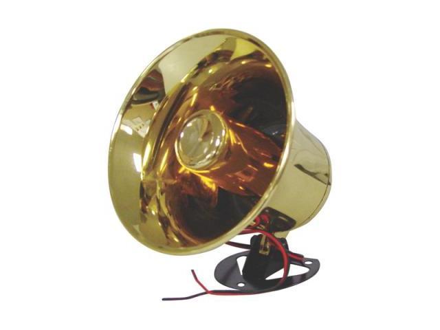 NEW XXX NTX5000 EXTERIOR PA TRUMPET HORN WITH POLISHED BROSS FINISH