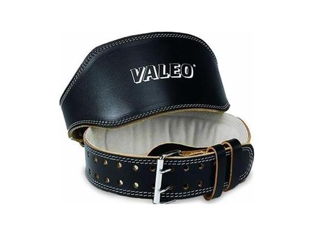 Valeo 4 in. Blk Leather Blt Med