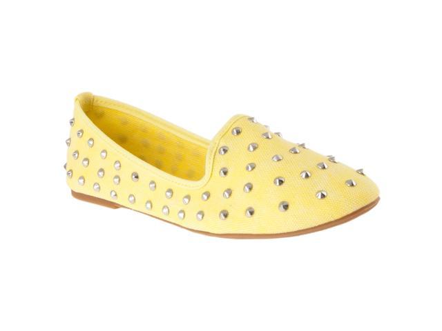 womens yellow canvas shoes