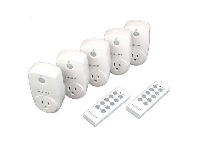 Beastron Wireless Remote Controlled Electrical Outlet (1 Pack) 