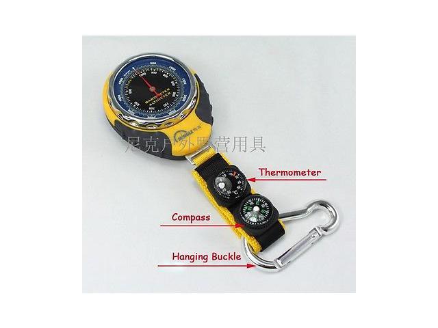 4 In1 Digital Altimeter Barometer Thermometer Compass with Hanging