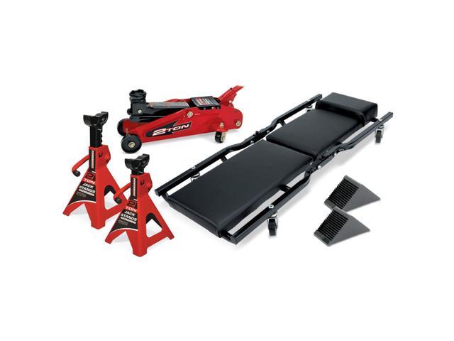 floor jack and jack stand set