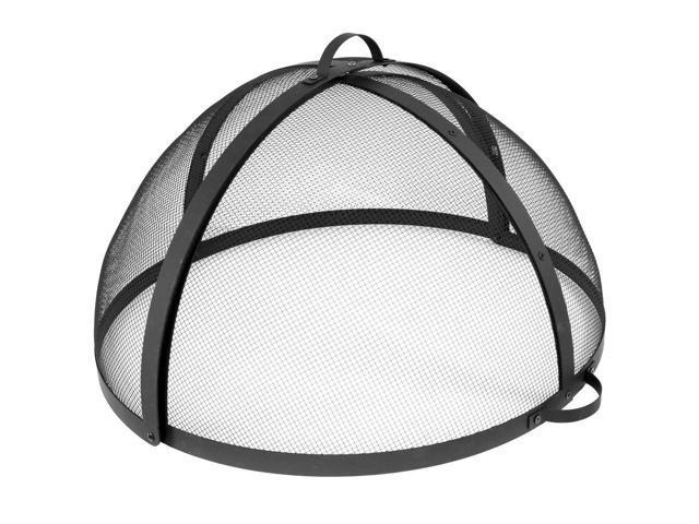 Sunnydaze Easy Opening Fire Pit Spark Screen Cover Accessory