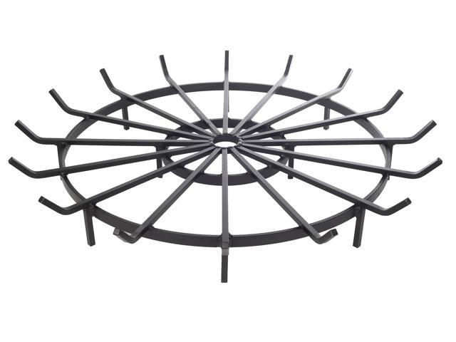 Wagon Wheel Firewood Grate For Fire Pit Made In Usa 36 Inch