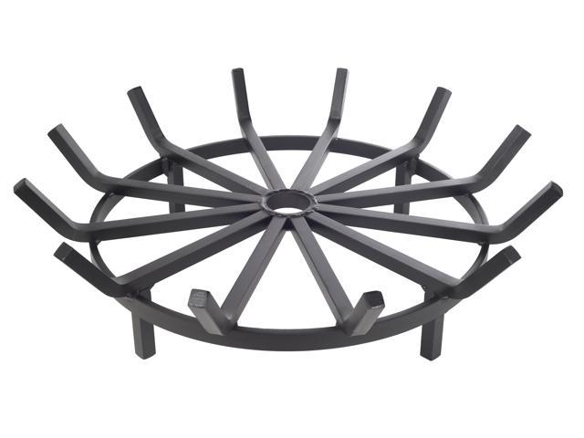 Super Heavy Duty Wagon Wheel Firewood Grate For Fire Pit Made In