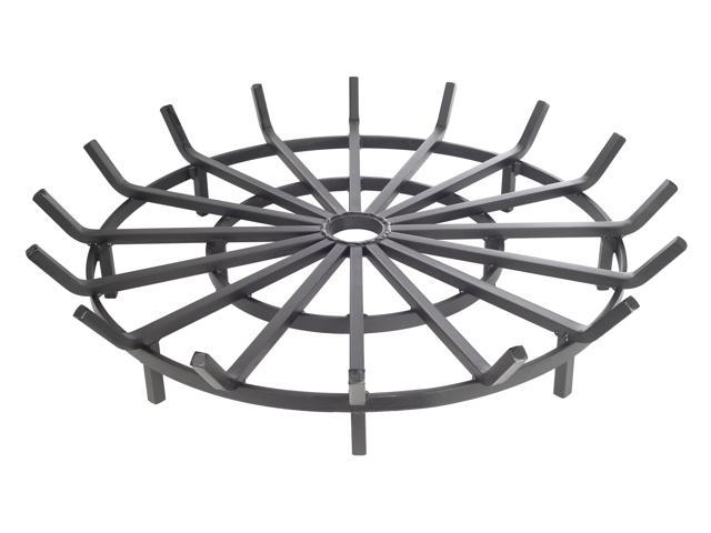 Super Heavy Duty Wagon Wheel Firewood Grate For Fire Pit Made In