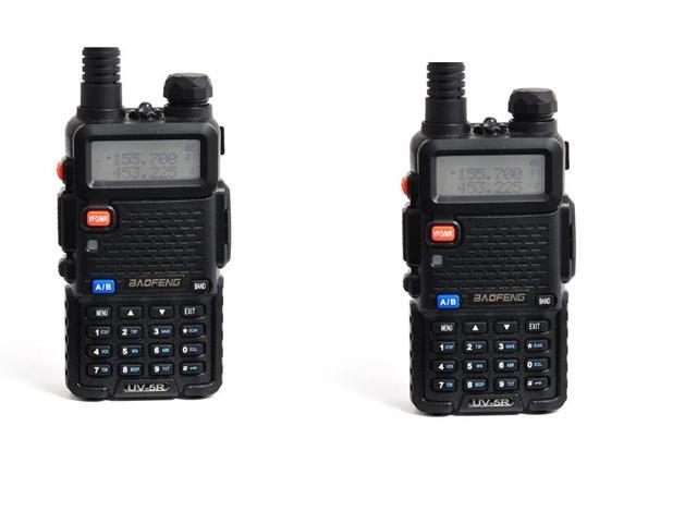 BAOFENG UV6D Two Way Ham Radio Dual Band 400-480MHZ UHF 128CH Walkie Talkie