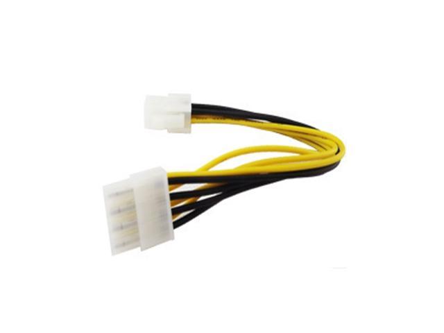 ATX EPS CPU 8PIN Female to Male 4+4Pin 18AWG PSU Power Cord Cable Extension Hot