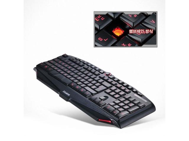 ZALMAN Gaming Keyboard ZM-K400G /7 HotKeys/5 Macro Keys/USB Type