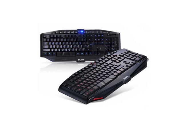 ZALMAN Gaming Keyboard ZM-K400G /7 HotKeys/5 Macro Keys/USB Type (EN/KR  Version)