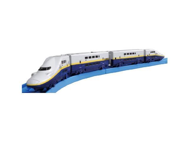 Series E5 & Series E3-0 Consolidated Set Model Train Japan Tracking Plarail