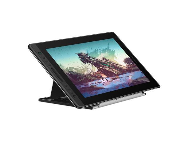 Huion Kamvas Pro 16 Drawing Monitor Pen Display 15.6 Inch IPS  Full-Laminated Graphic Tablets with Screen, 8192 Battery-Free Pen, 120%  sRGB(With Stand)