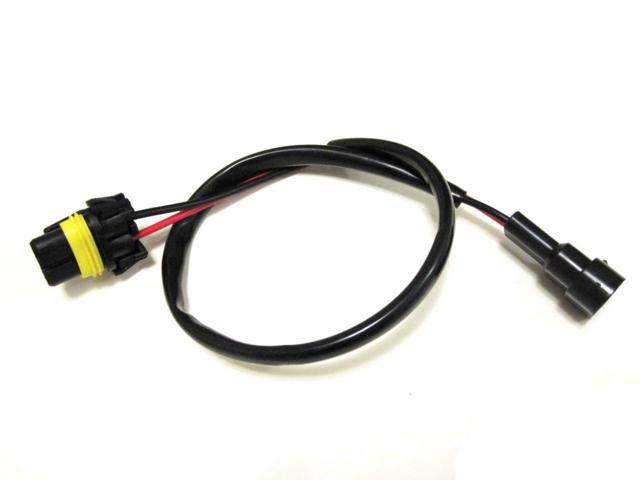 Adapter Wiring Harness Plugs Pre-wired 2pcs Male Female H11 H8 H9 Pair Reliable