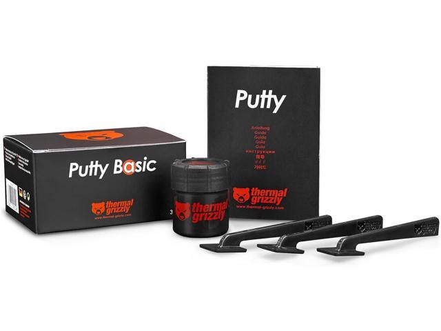 Thermal Grizzly TG-P-B-030 TG Putty Basic ,Electrically Non-Conductive Thermal putty GPU Modding, Thermal Pad Replacement 30g