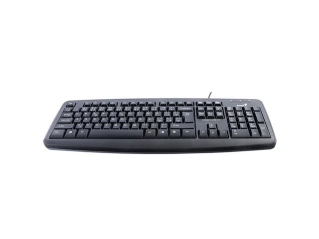 Genius 31300711138 KB-110X Basic Keyboard Standard USB Color Black