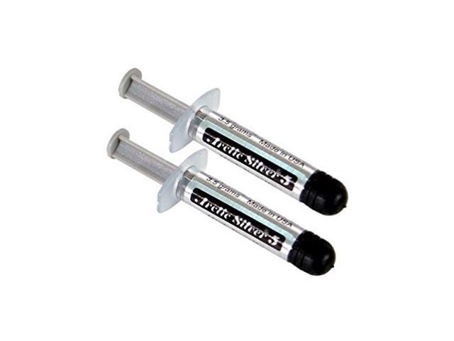 2 PCS Arctic Silver 5 Thermal Paste Compound Grease 3.5g grams AS5-3.5G Lot 2pcs Pack
