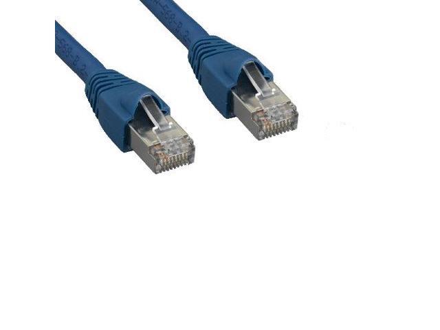 Kentek 50 Feet FT CAT6 UTP Patch Cable 24 AWG 550 MHz Category 6 Unshielded Twisted Pair Short Body Connector Snagless Molded Boot Ethernet RJ45 Network Internet Cord White
