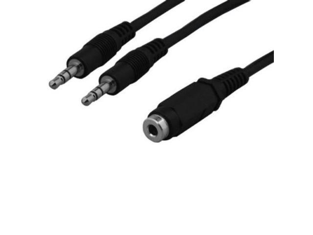 Aux 6.3. 6ft 3.5mm stereo female to 2-male y-Splitter Audio Cable. Аукс 6.3 на 3.5 шнур. 2 RCA to aux female. Переходник aux 6.3 2 RCA.