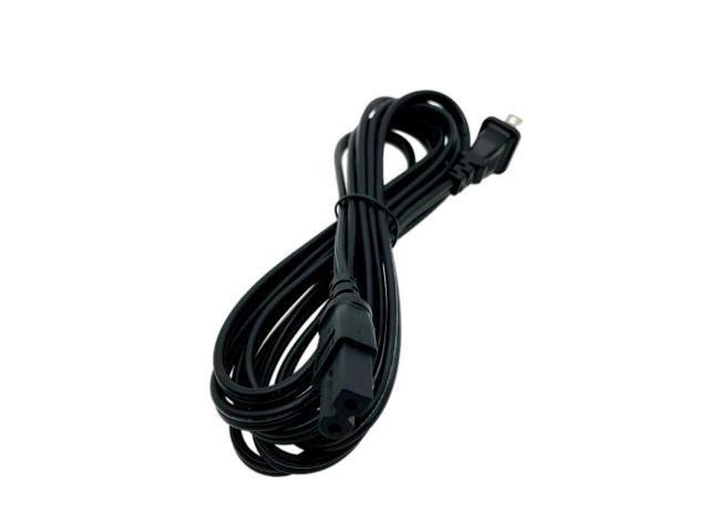 Kentek 10 Feet Ft Polarized Ac Power Cord 2 Prong Figure 8 For