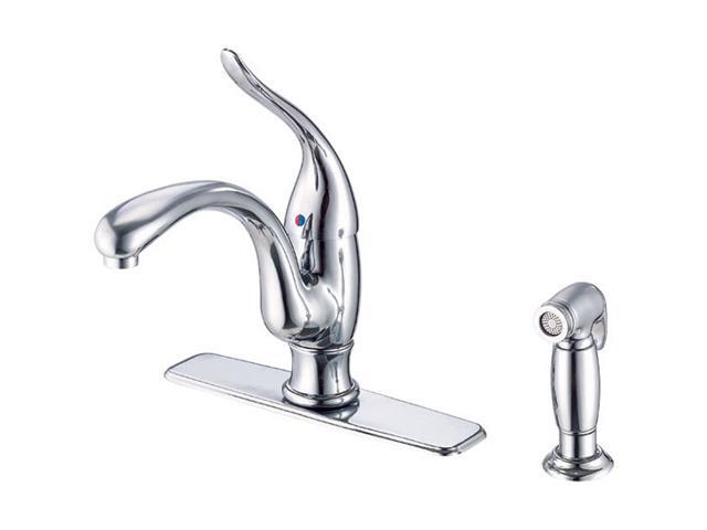Danze Antioch Single Handle Kitchen Faucet W Spray In Polished Chrome D403021 Or D405521 Newegg Com