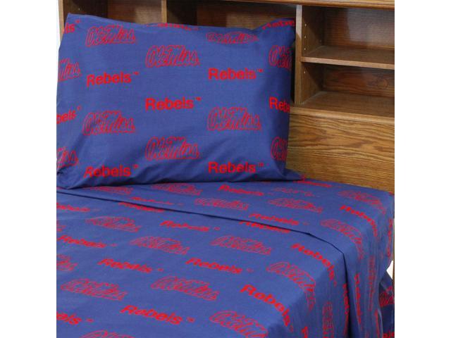 ole miss bed sheets