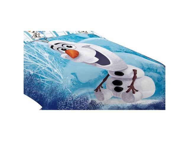 Disney Frozen Twin Full Comforter Olaf Snowman Bedding Newegg Com