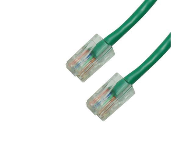 550MHz UTP Ethernet Network Patch Cable GRANDMAX CAT6 2 FT GREEN RJ45 