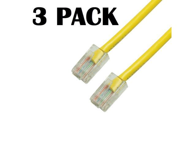 GRANDMAX CAT6 10 FT RED RJ45 UTP Ethernet Network Patch Cable Snagless/Molded Bubble Boot 550MHz 