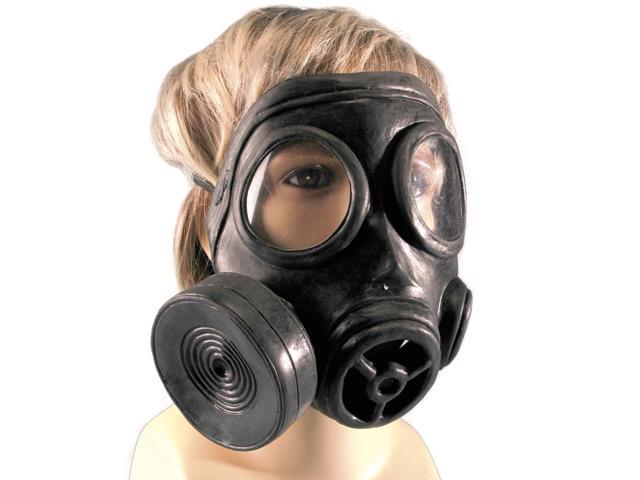 Star Power Realistic Look Biohazard Costume Gas Mask, Black, One Size ...