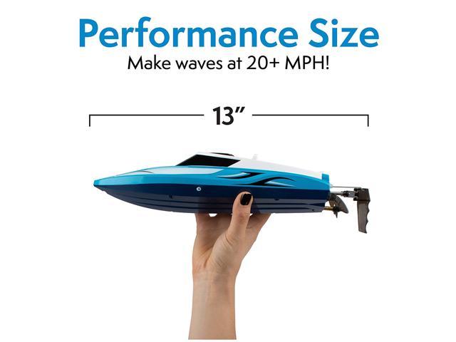 h102 velocity remote controlled boat for pools and lakes
