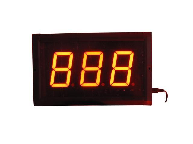 3 3 Digits Led Countdown Up Timer In Days Led Digital Day Timer Count Up To 999 Days Ir Remote Control Newegg Com