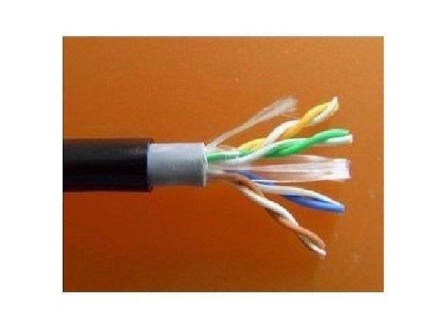 1000ft Pure Copper CAT6 UV//CMX Waterproof Outdoor Direct Burial Network Cable