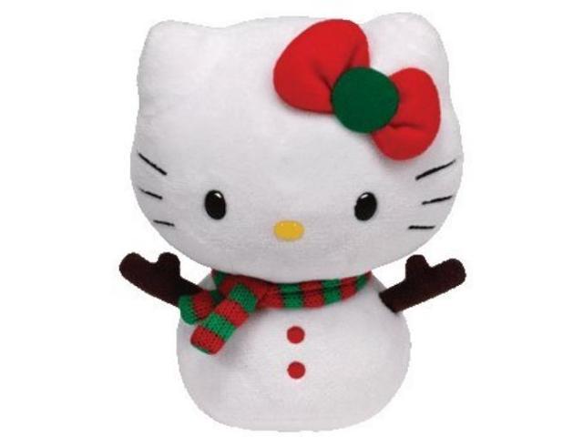 hello kitty christmas plush