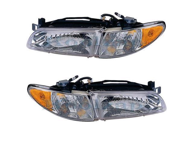 1997 2003 Pontiac Grand Prix Headlight Headlamp Bulb Front Head 1997 2003 Pontiac Grand Prix Headlight Headlamp Bulb Front Head Lamp With Corner