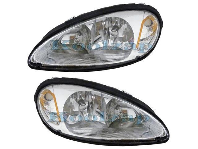 2001-2005 Chrysler PT Cruiser Headlights Headlamps Left Right Sides Pair