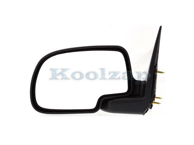 Chevy Pickup Truck Tahoe Yukon Manual Chrome Rear View Mirror Left Driver Side L