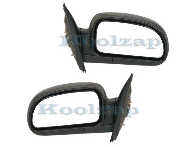 02-08 Econoline Van Manual Folding Rear View Mirrors Left /& Right Side SET PAIR