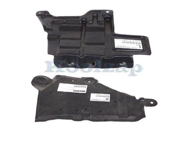 Koolzap For Engine Splash Shield Under Cover Undercar 96-00 Elantra Left Right SET PAIR