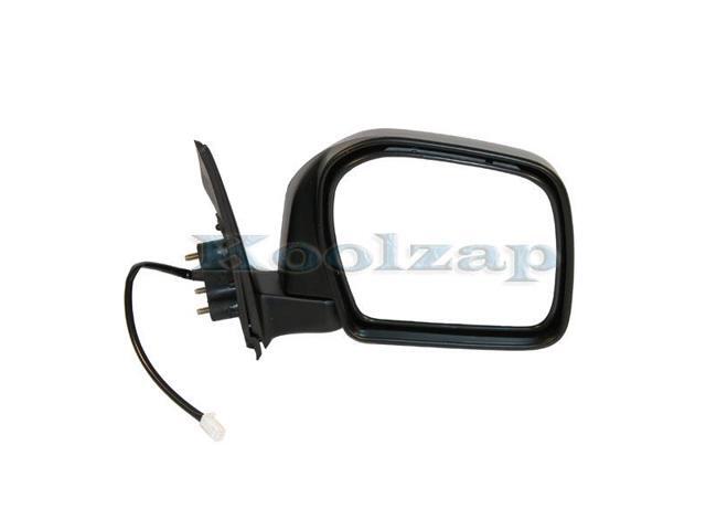 Fits 01-04 Toyota Tacoma Right Passenger Chrome Mirror Power Manual Folding