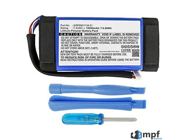 10000mAh GSP0931134 01 Battery Replacement Compatible with JBL Boombox Waterproof Portable Bluetooth Speaker