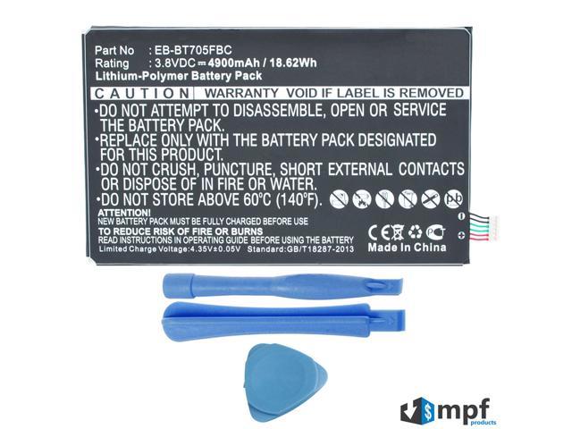 4900mah Eb Bt705fbu Eb Bt705fbc Eb Bt705fbe Battery Replacement