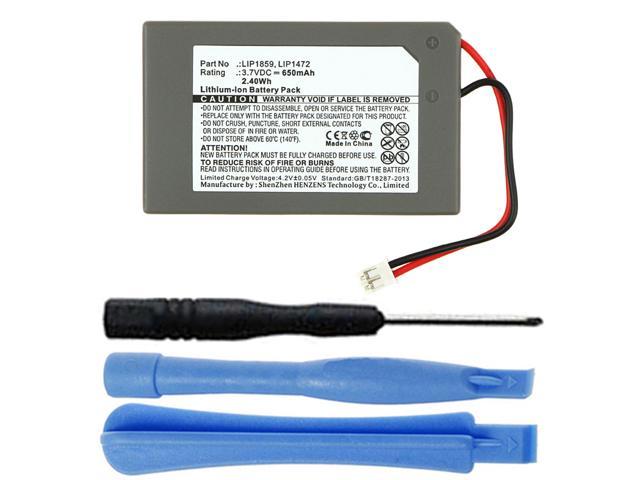 MPF Products 570mAh LIP1359 Battery Replacement Compatible with Sony Playstation 3 PS3 Dualshock 3 Wireless Controller CECHZC2E CECHZC2U with Installation Tools 