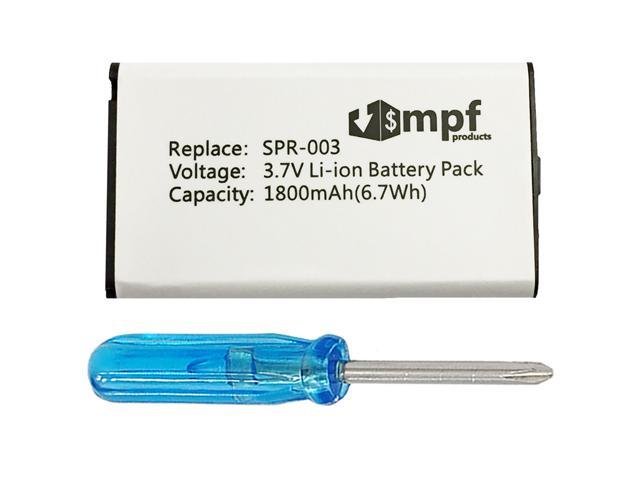 Replacement 1800mah Spr 003 Spr003 Spr A Bpaa Co Battery For Nintendo 3ds Xl Spr 001 And New 3ds Xl Red 001 Newegg Com