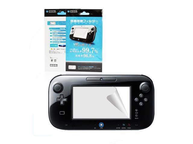 3x Ultra Clear Screen Protector Lcd Film Guard Skin For Nintendo Wii U Gamepad Newegg Com