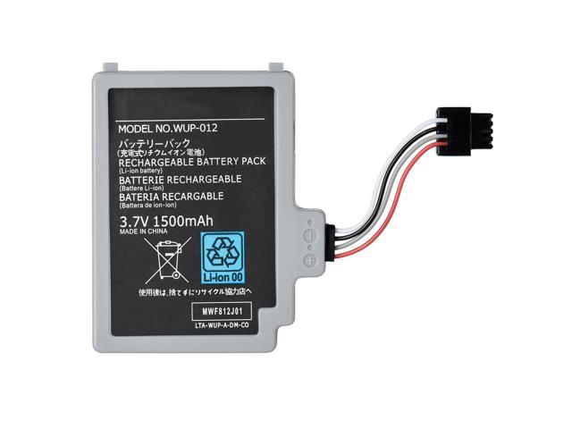 OSTENT 3.7V 1500mAh Rechargeable Battery Pack Replacement for Nintendo Wii U Gamepad