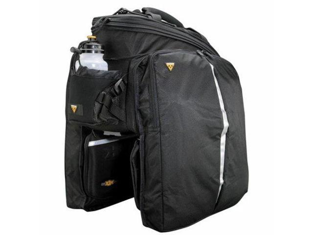 topeak mtx trunk bag dxp bicycle trunk bag with rigid molded panels