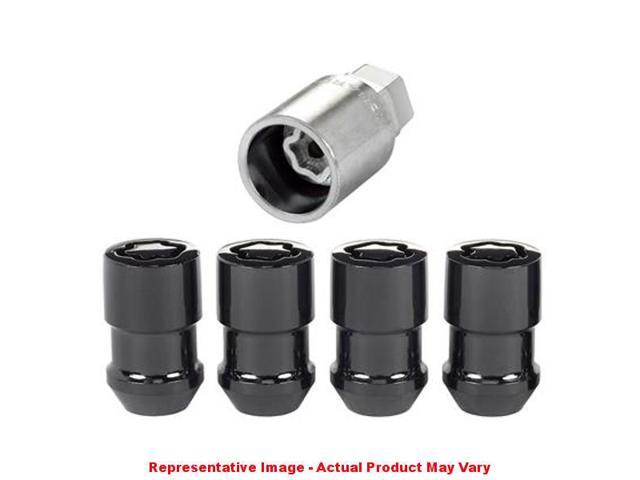 McGard 24038 Chrome/Black Cone Seat Wheel Lock Set (1/2"-20)